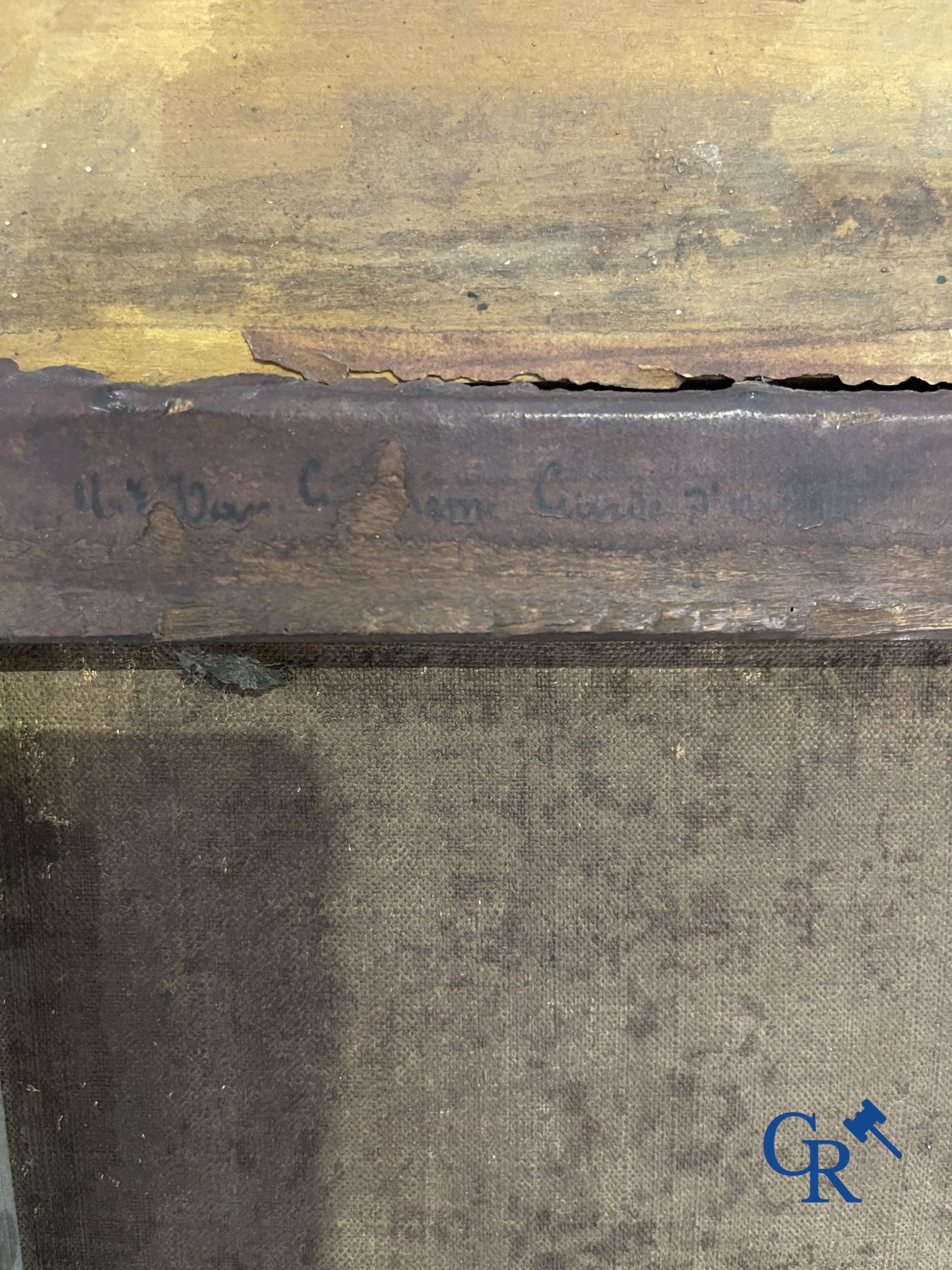 Peinture : Portrait d'un noble du XVIIème siècle.