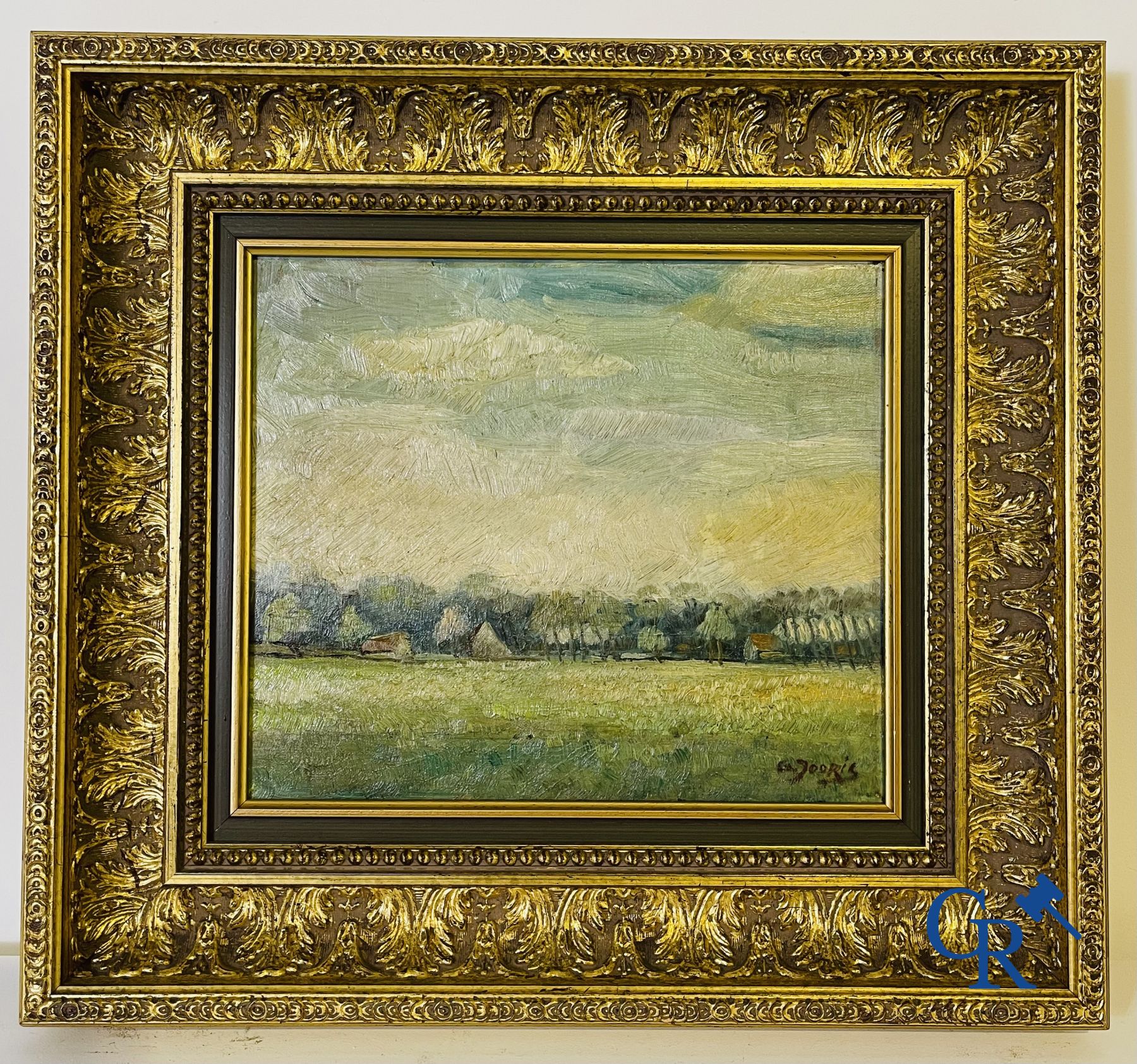 4 Landscape paintings.