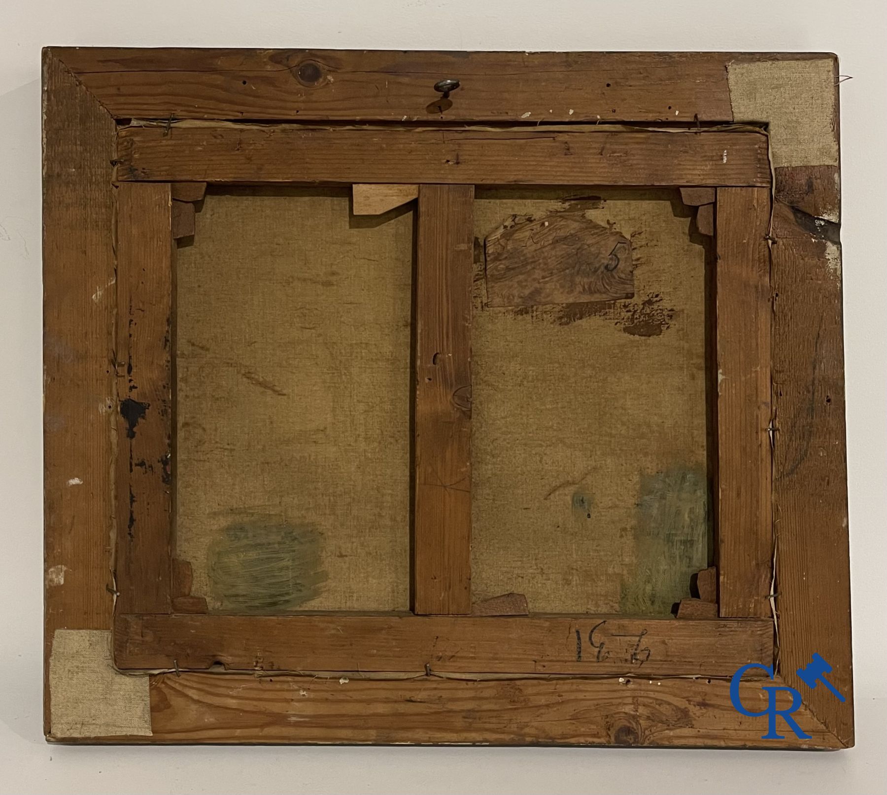 2 Tableaux: Pierre Ernest Kohl, huile sur toile et non signé, huile sur panneau.