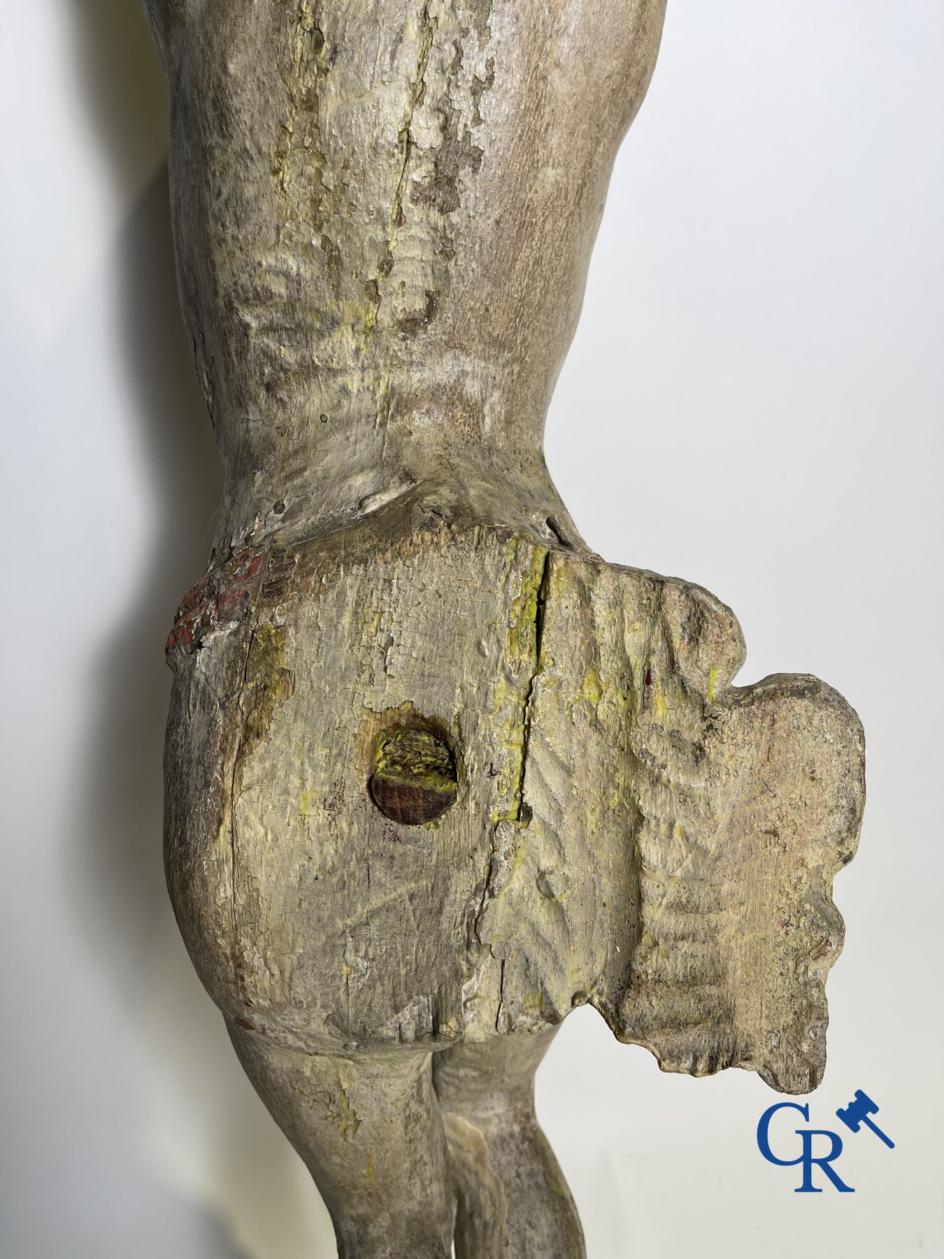 Impressionnant corpus en chêne du XVIIIe siècle.