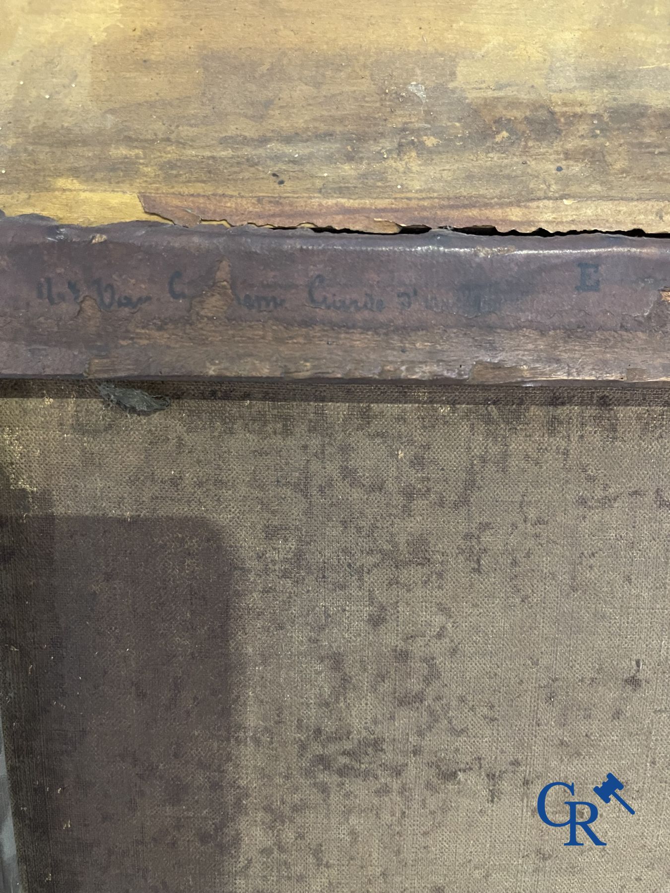 Peinture : Portrait d'un noble du XVIIème siècle.