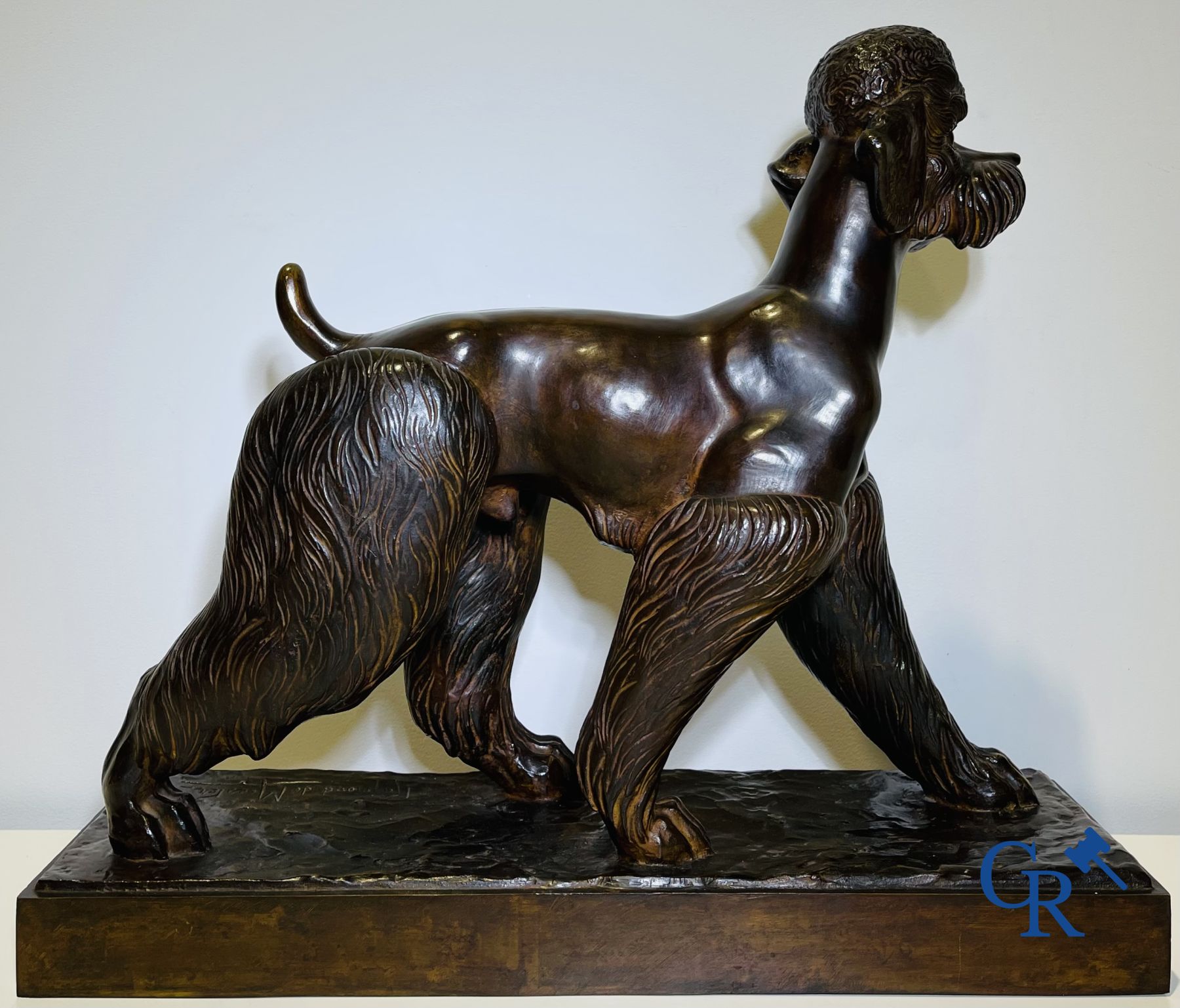 Raymond de Meester de Betzenbroeck(*) (Malines 1904 - Woluwe-Saint-Lambert 1995) :  "Le Caniche"