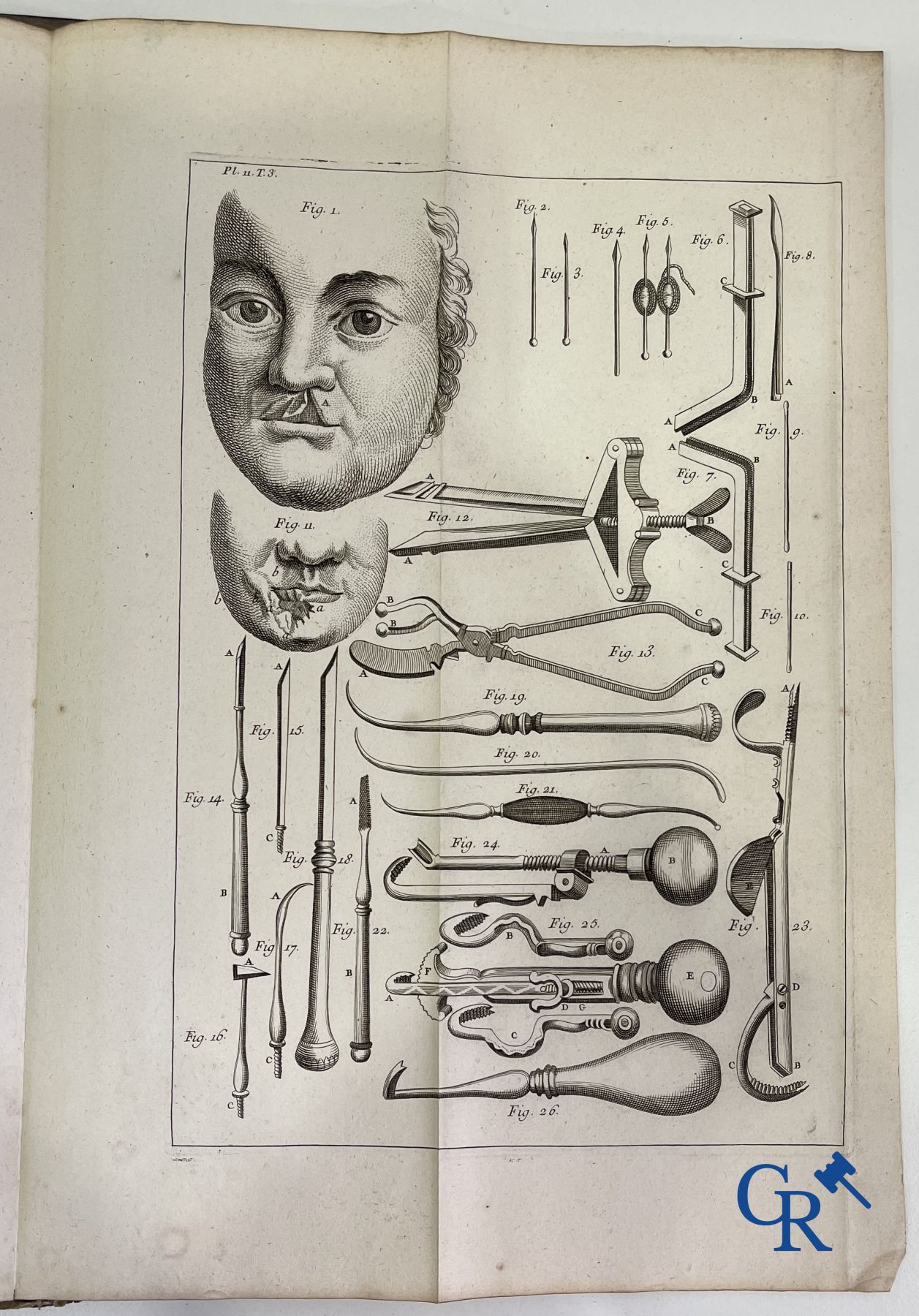 Early printed books: Dictionnaire Universel de Medecine, Robert James. 6 volumes, Paris 1746-1748.