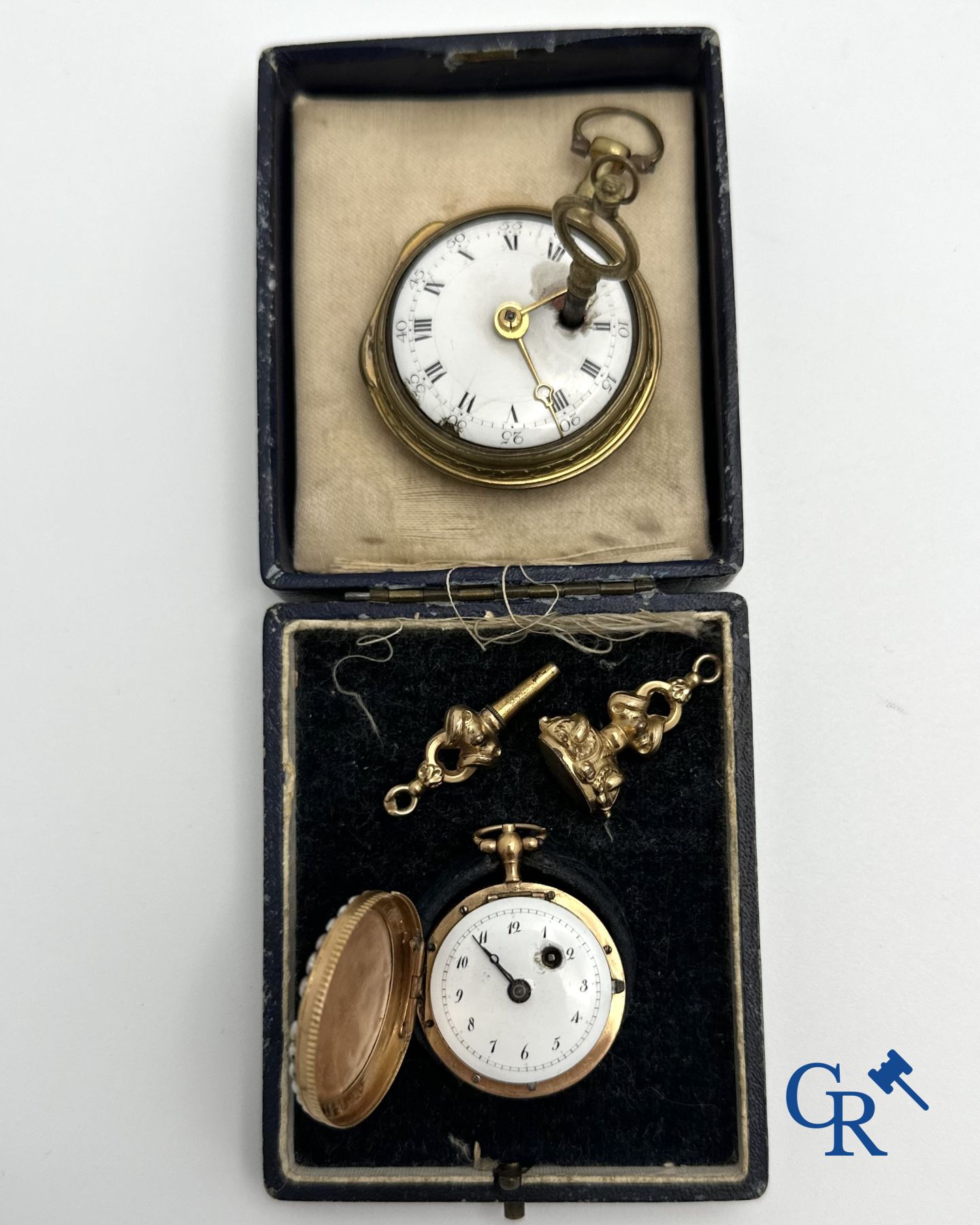 Bijoux-Montres: Important lot concernant plusieurs objets 18ème & 19 ème en or, argent et métal.