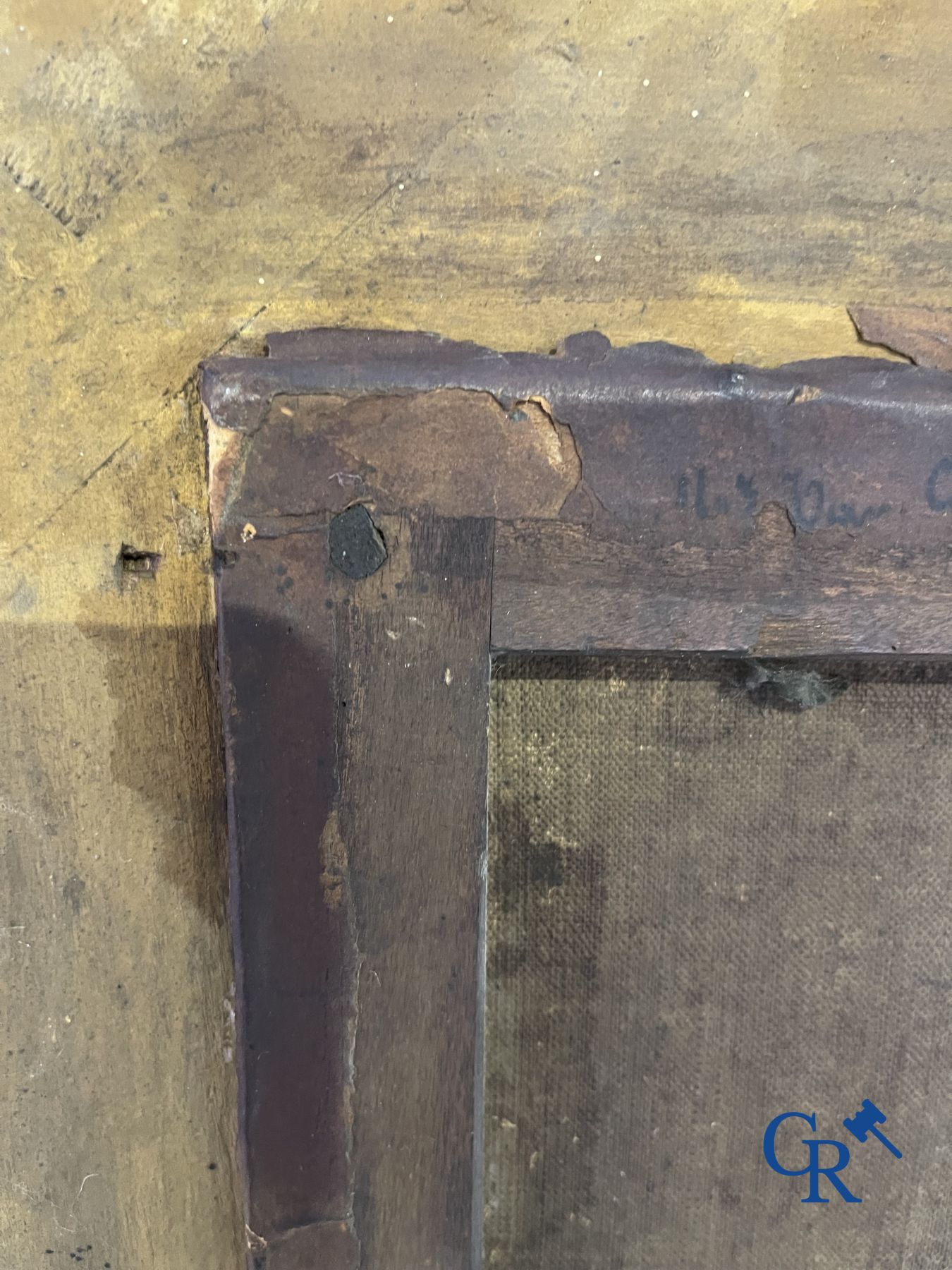 Peinture : Portrait d'un noble du XVIIème siècle.