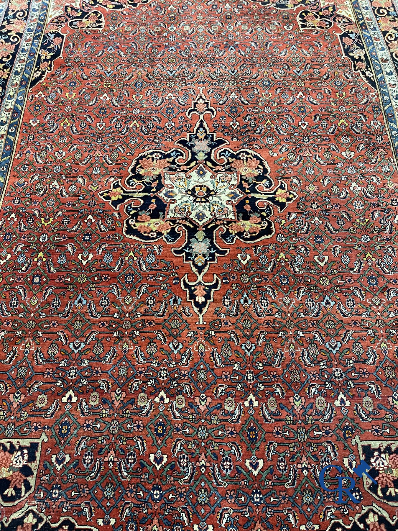 Persian carpet: Iran. Large Heriz carpet.