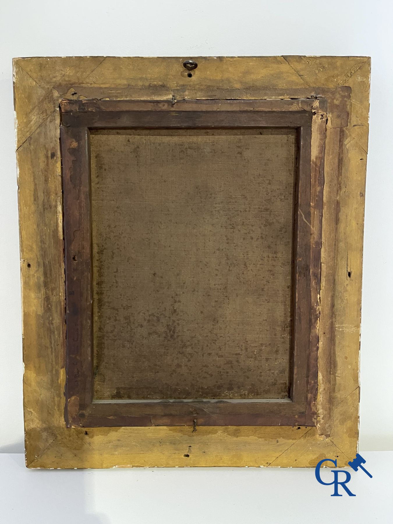 Peinture : Portrait d'un noble du XVIIème siècle.