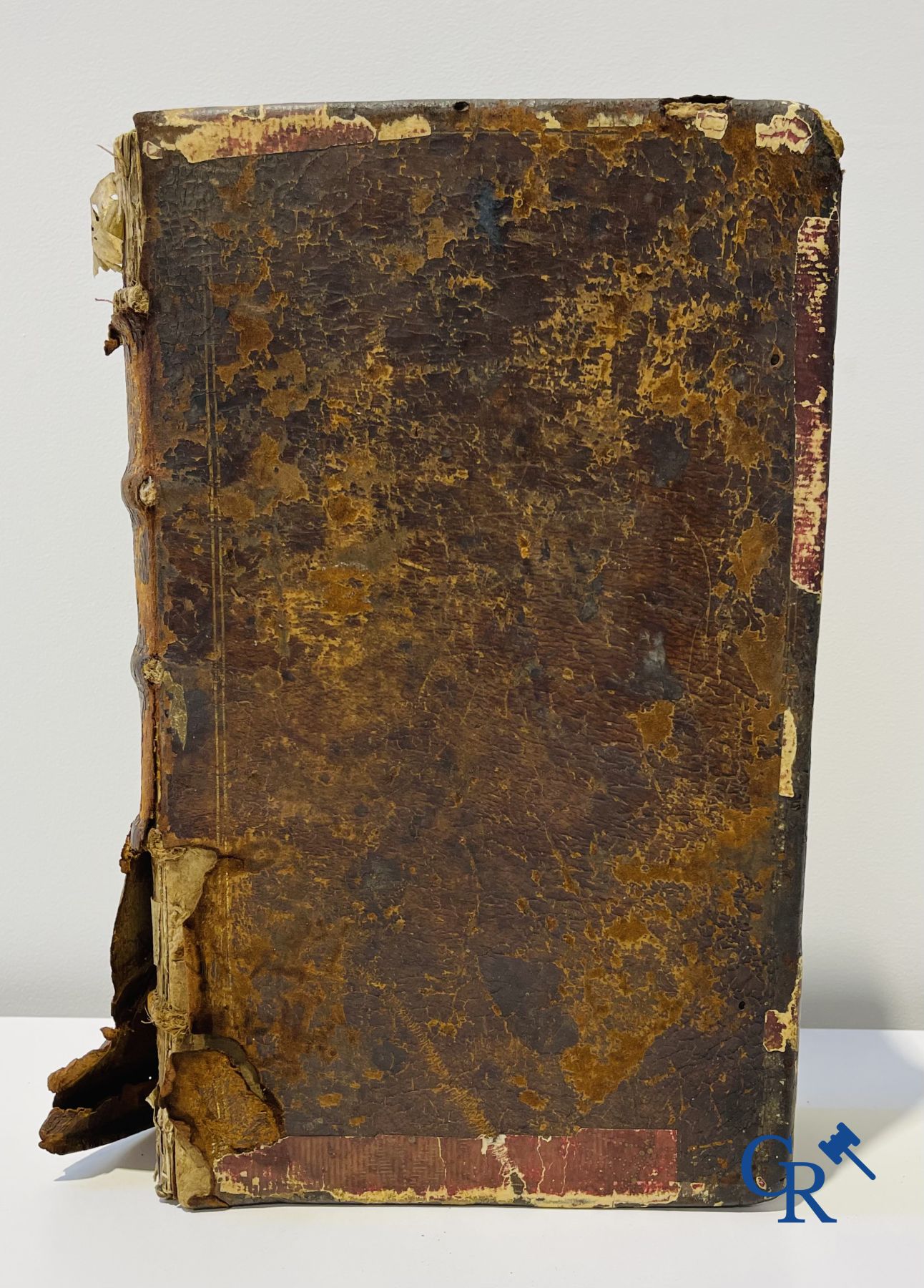 Livres anciens : Rosweydus, Heribertus. Het Leven ende spreucken der Vaderen décrit par saint Jérôme. 1643.