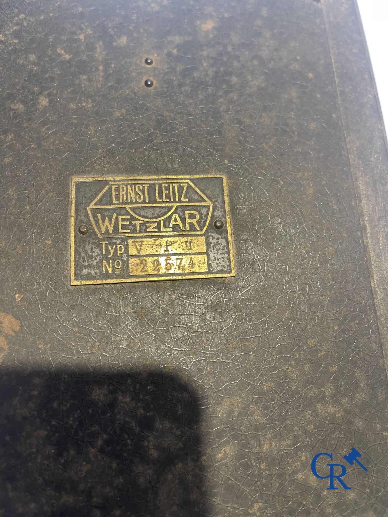 Ernst Leitz Wetzlar Episcopal projector and a "Lanterne Magique"