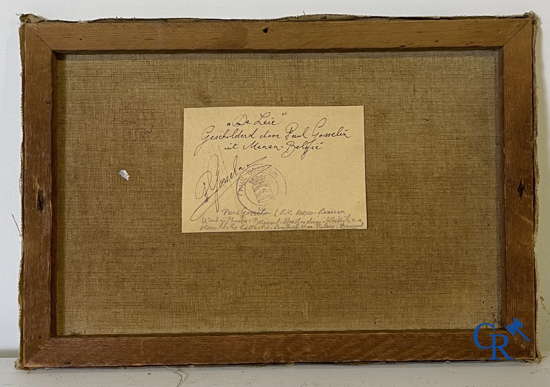 4 Landscape paintings.