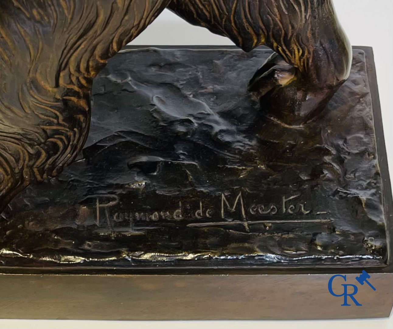 Raymond de Meester de Betzenbroeck(*) (Malines 1904 - Woluwe-Saint-Lambert 1995) :  "Le Caniche"