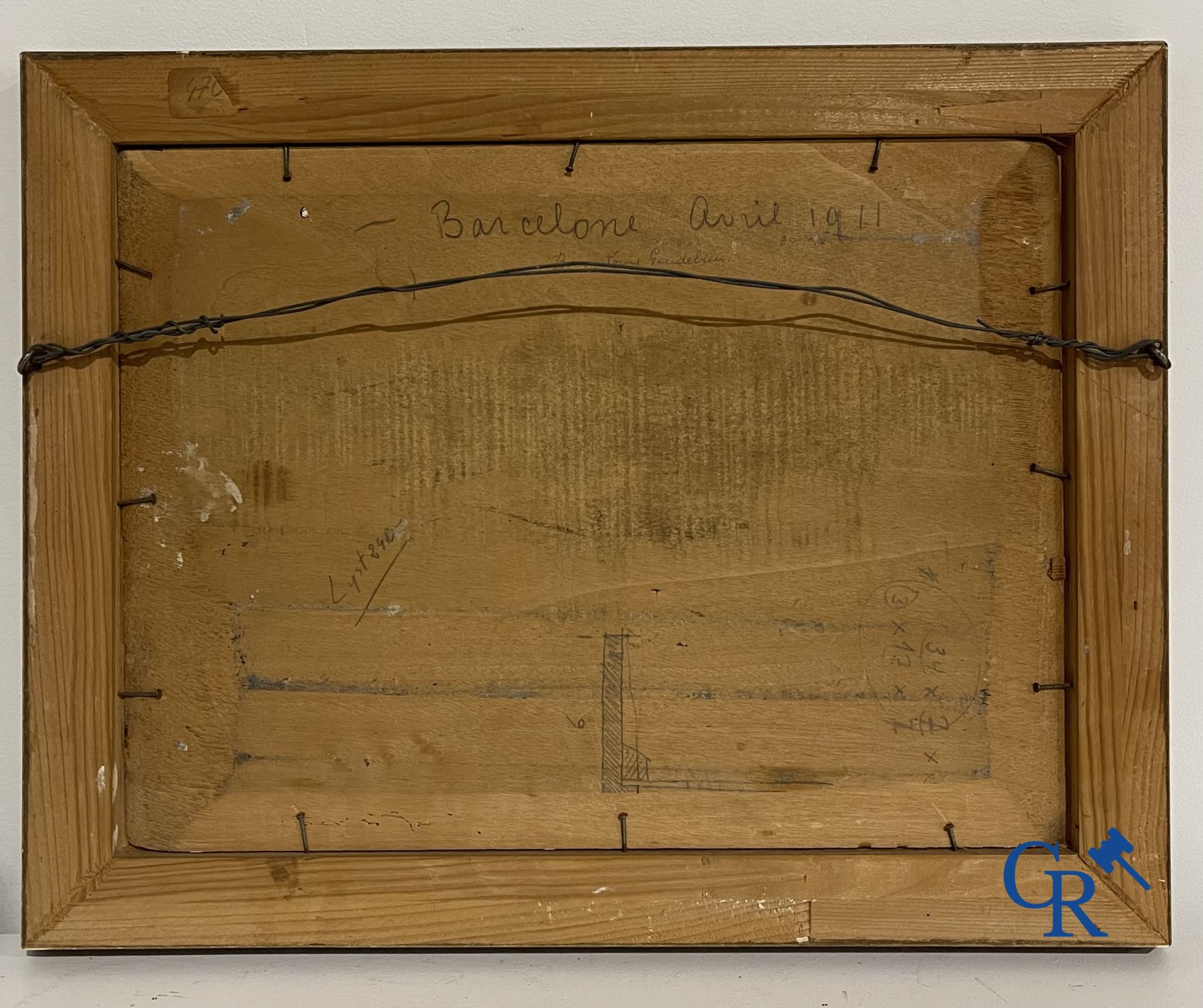 2 Tableaux: Pierre Ernest Kohl, huile sur toile et non signé, huile sur panneau.