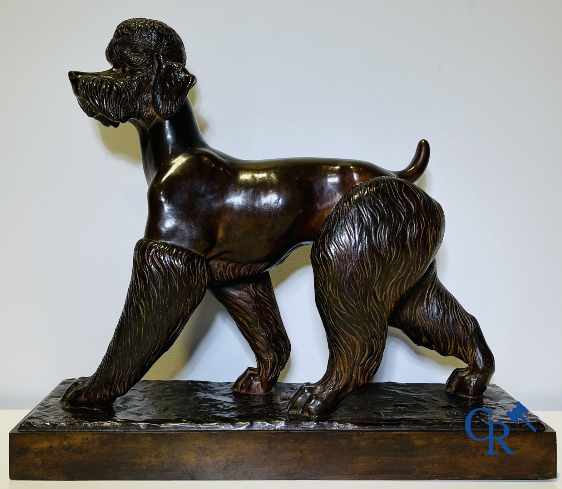 Raymond de Meester de Betzenbroeck(*) (Malines 1904 - Woluwe-Saint-Lambert 1995) :  "Le Caniche"
