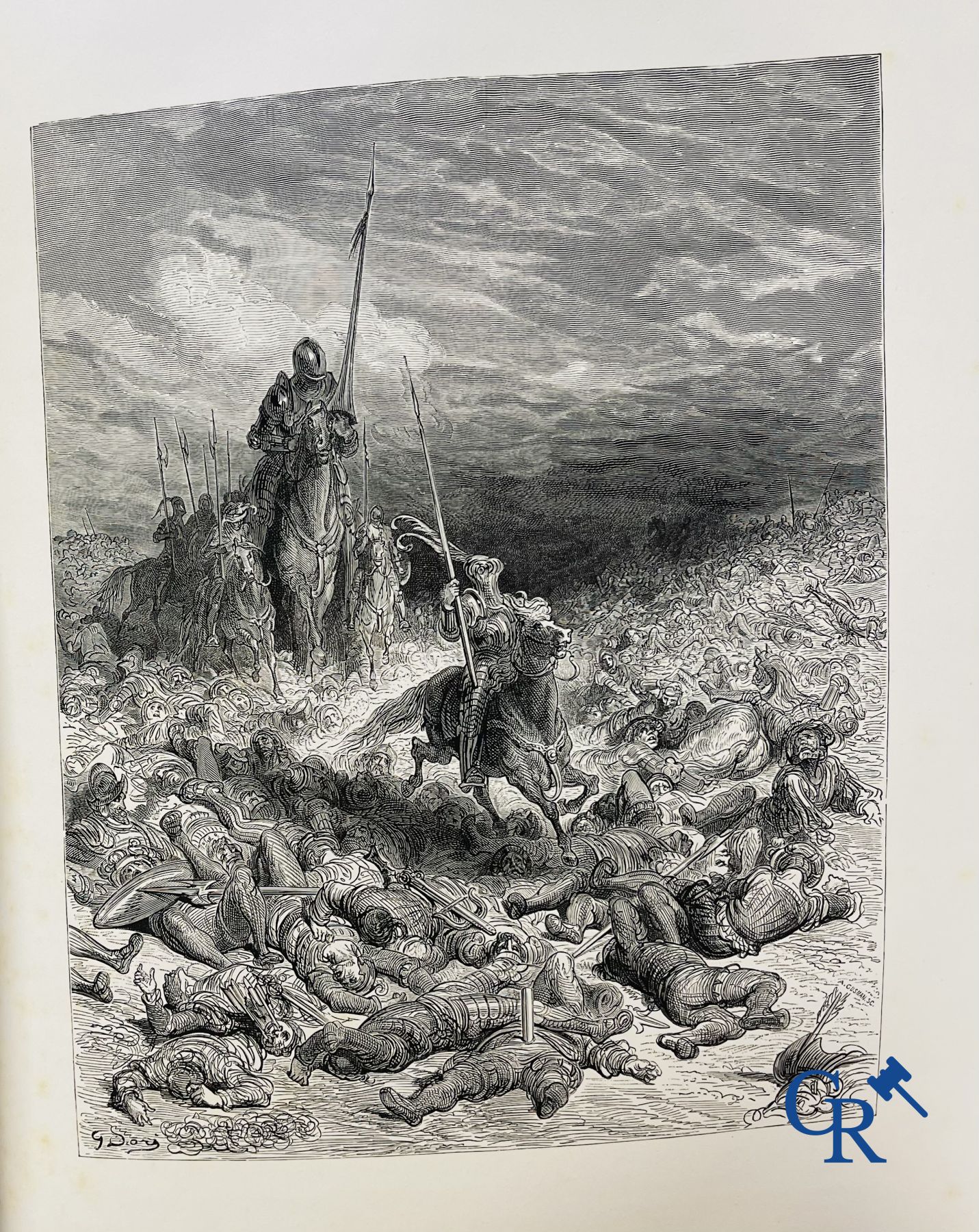 Livres : Rabelais François, Œuvres de Rabelais, Illustrations de Gustave Doré. Dante Alighieri, La Divina Commedia.