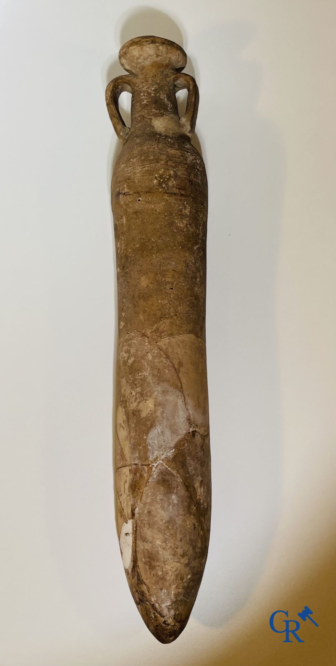 A collection of archaeological finds mainly in pottery.