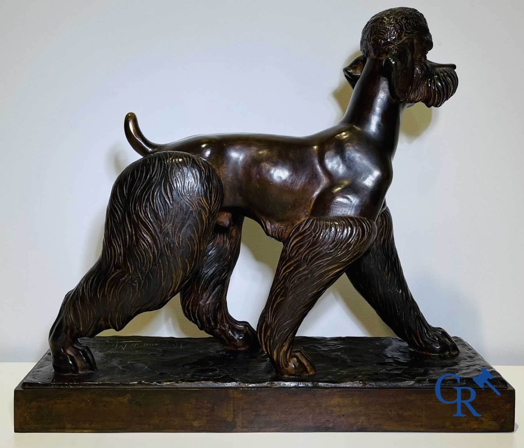 Raymond de Meester de Betzenbroeck(*) (Malines 1904 - Woluwe-Saint-Lambert 1995) :  "Le Caniche"