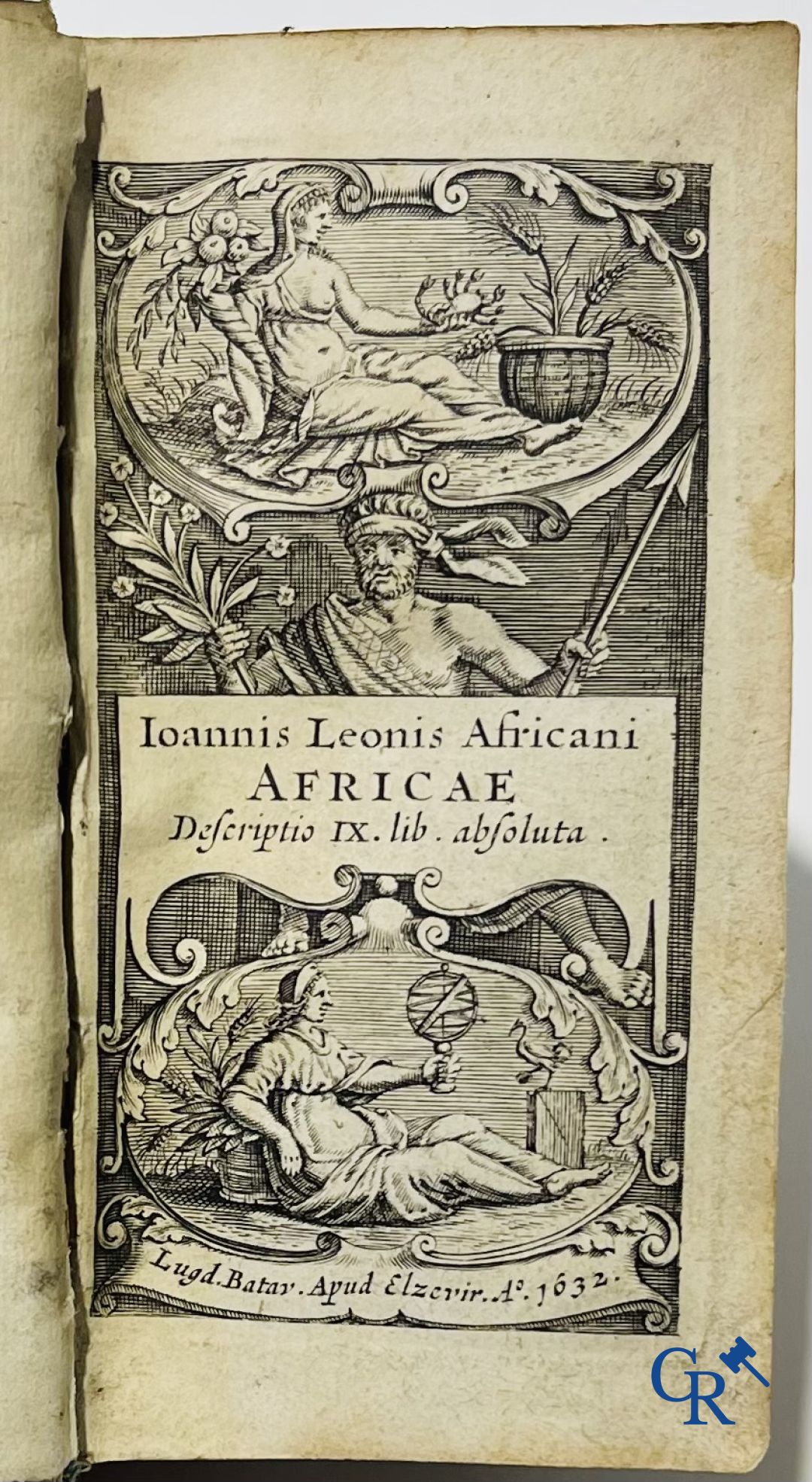Early printed books: Johannis Leonis Africani. Africae, Elzevier 1632.