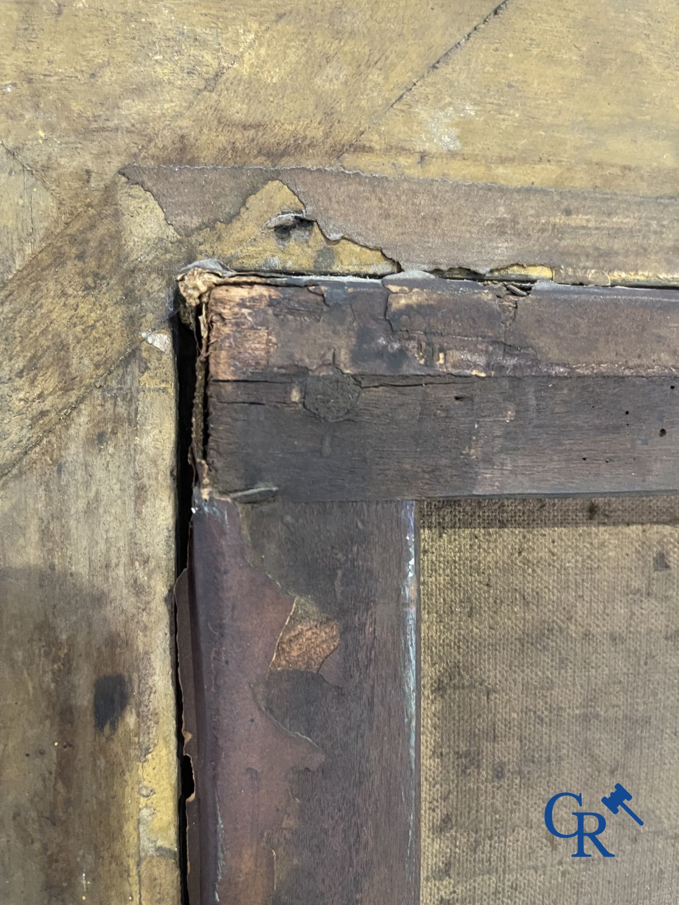 Peinture : Portrait d'un noble du XVIIème siècle.