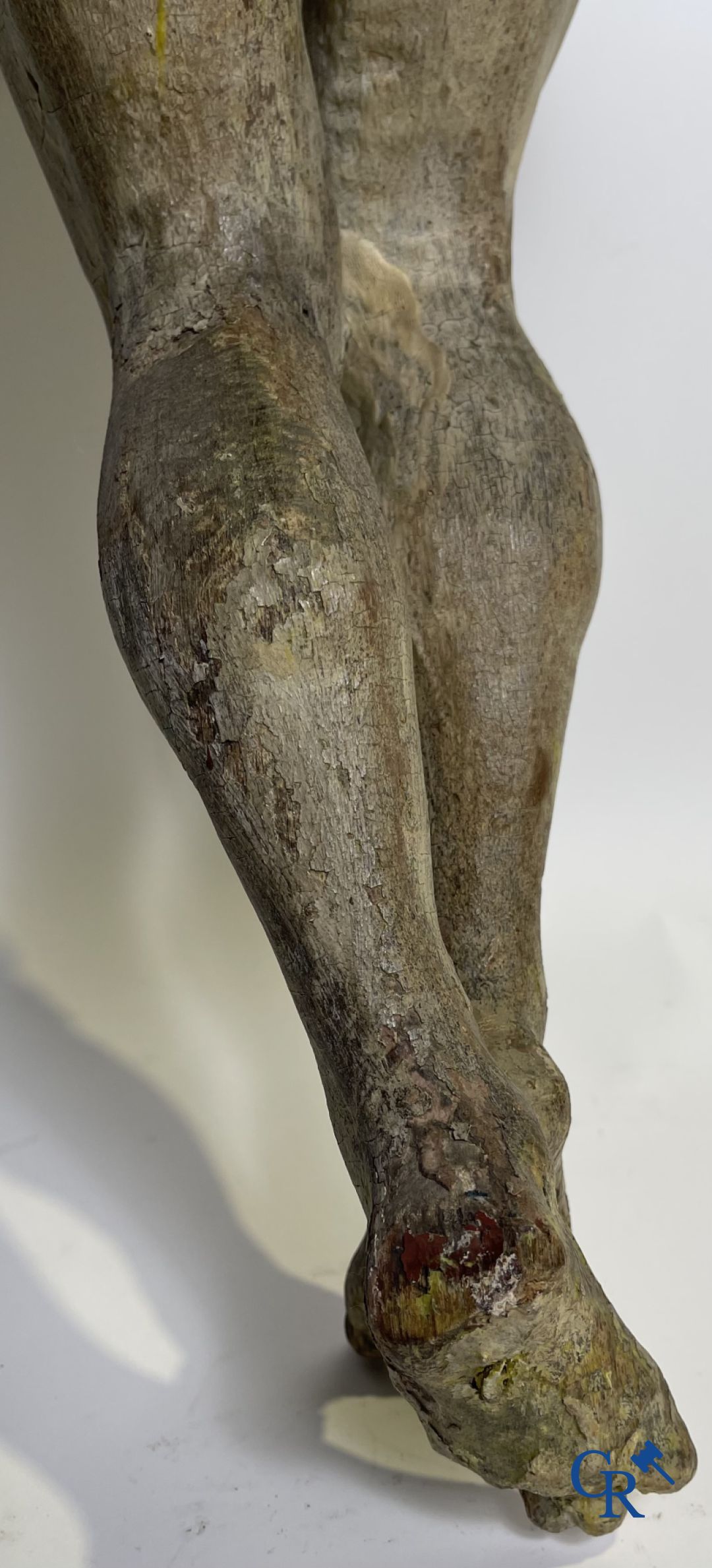 Impressionnant corpus en chêne du XVIIIe siècle.