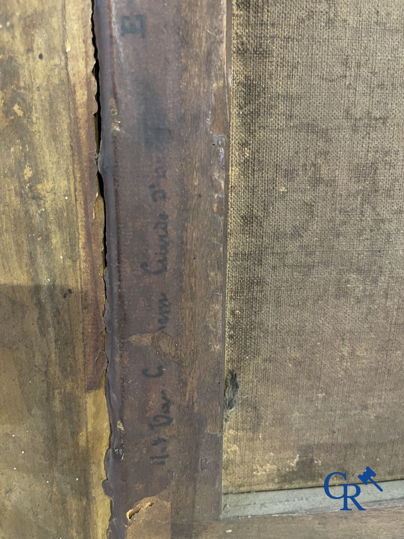 Peinture : Portrait d'un noble du XVIIème siècle.