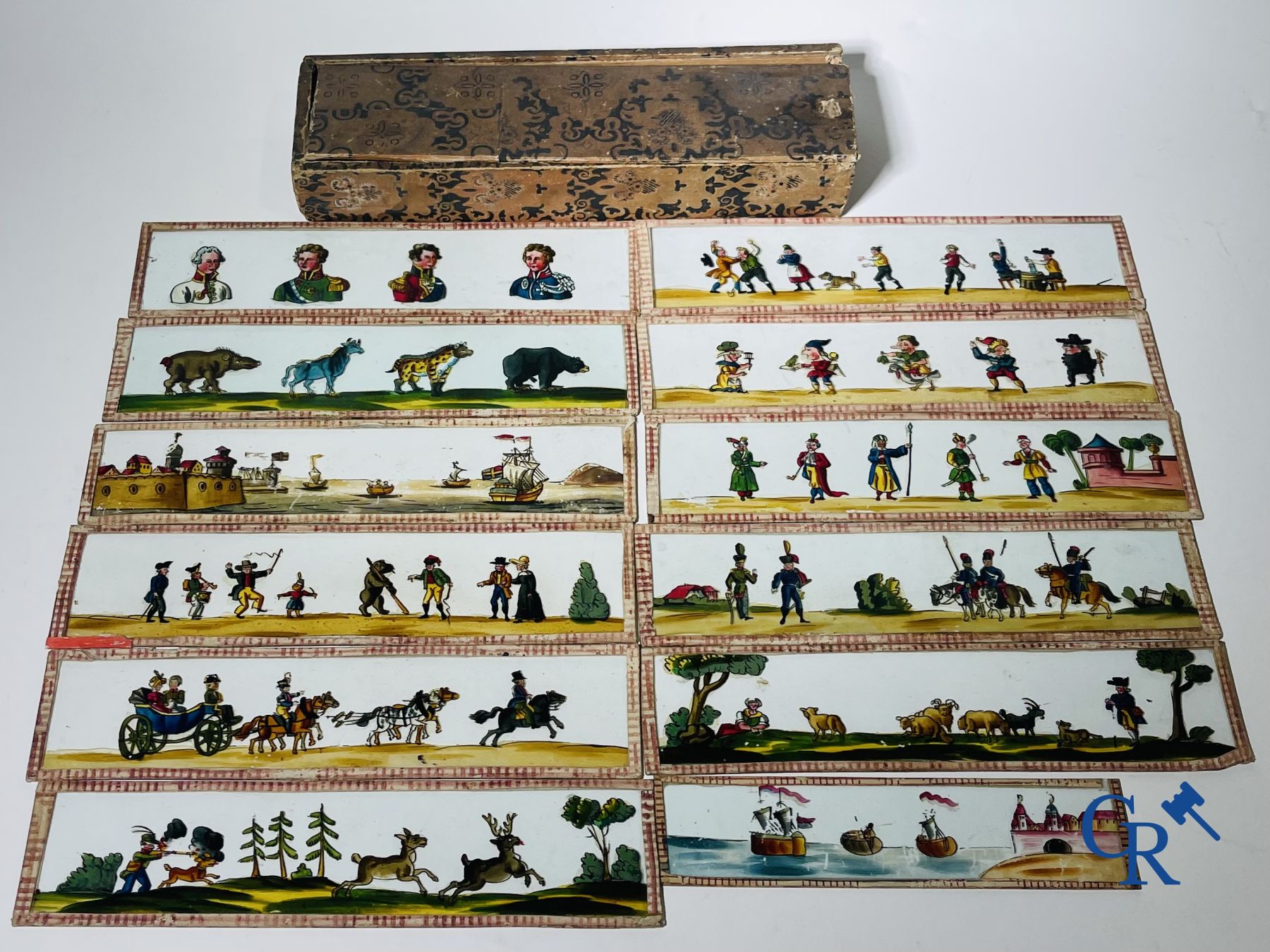 Ernst Leitz Wetzlar Episcopal projector and a "Lanterne Magique"