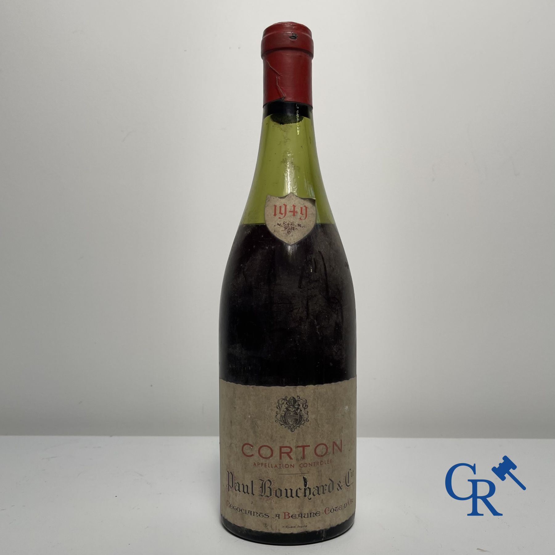 Vins: Bourgogne, Corton 1949 Paul Bouchard & Cie. 0.75 L Rouge.