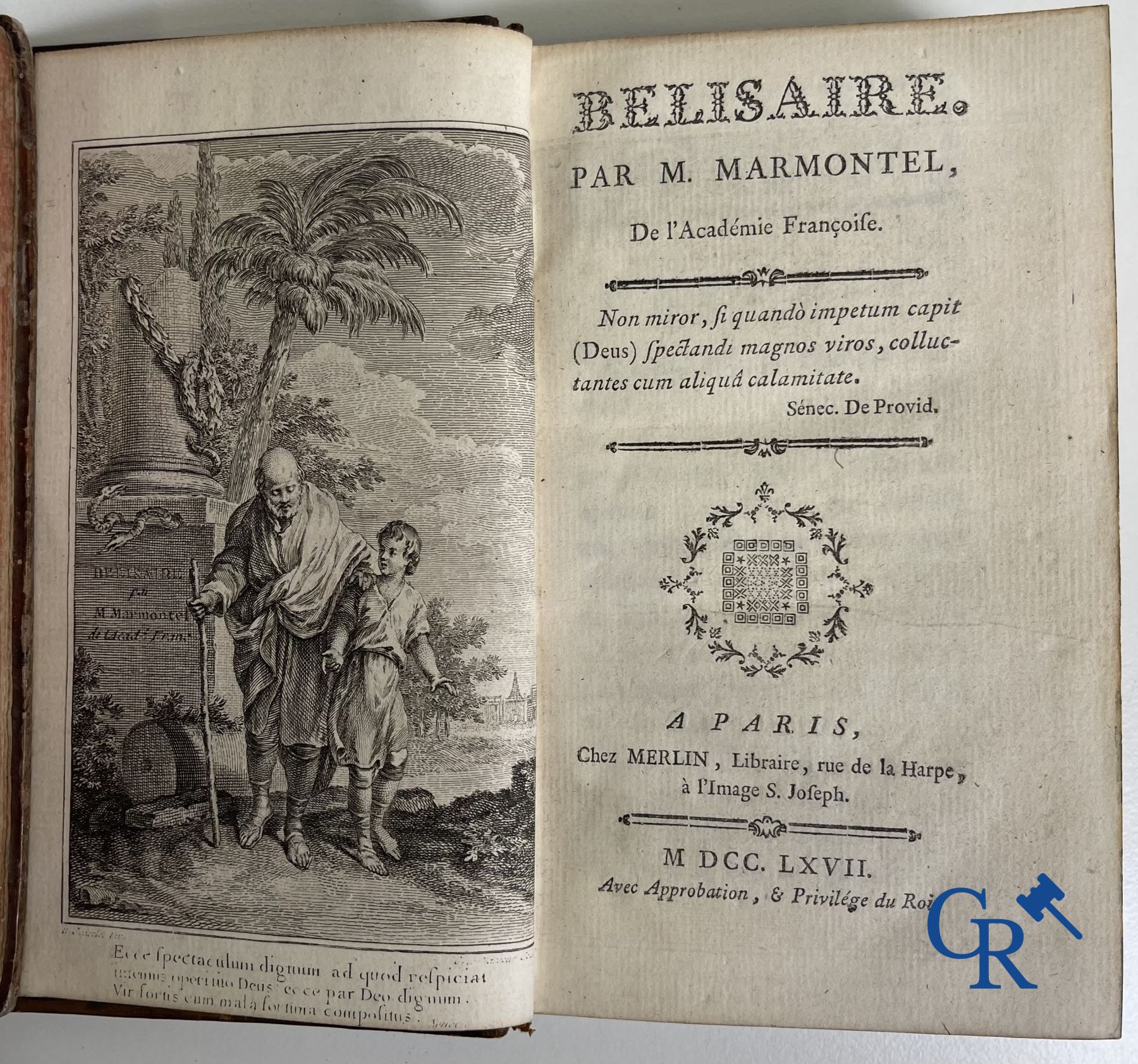 Livres anciens: Lot de livres décoratifs avec des thèmes variés. 17-18ème siècle.