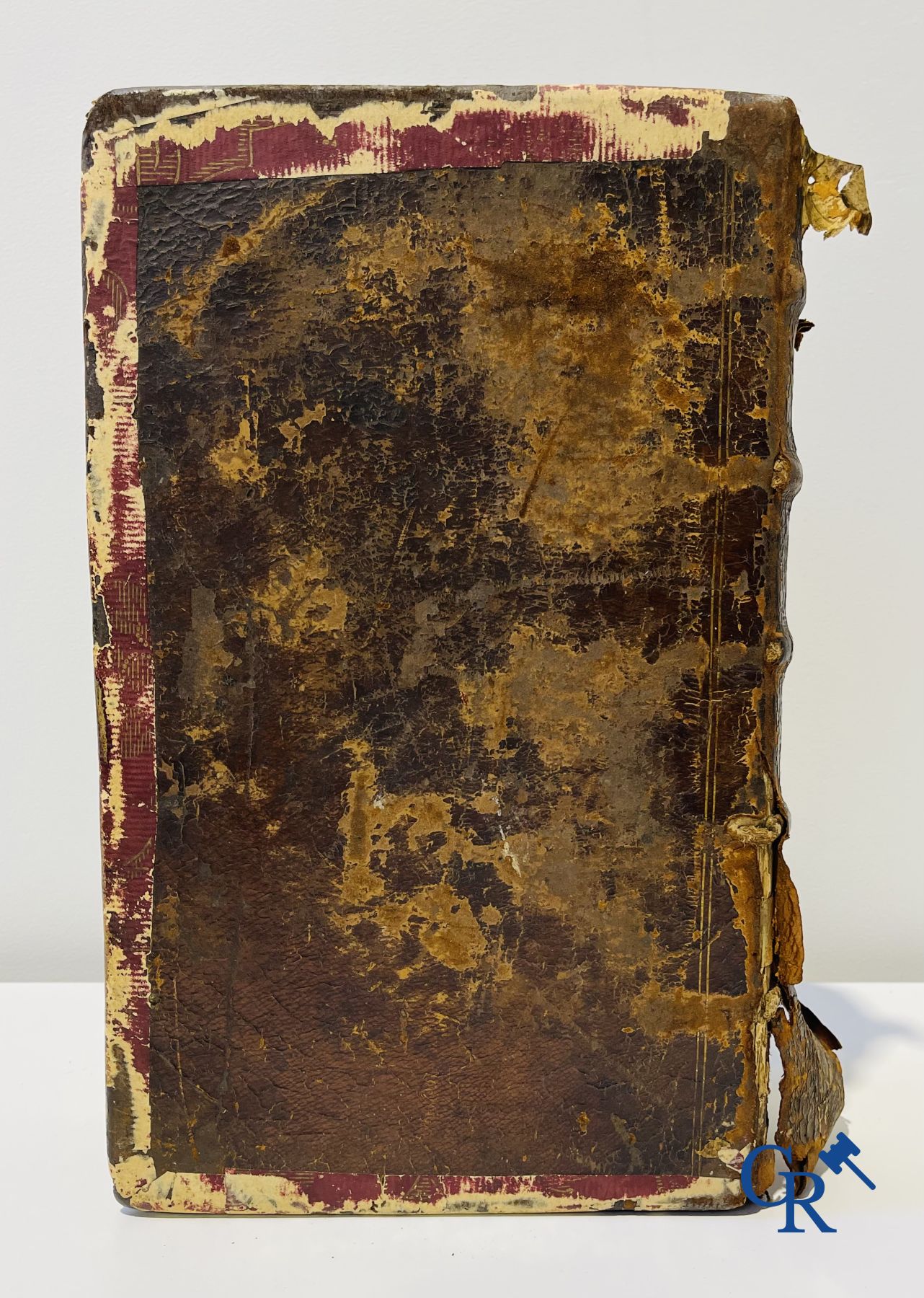 Livres anciens : Rosweydus, Heribertus. Het Leven ende spreucken der Vaderen décrit par saint Jérôme. 1643.